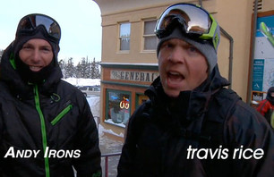Andy Irons snowboards