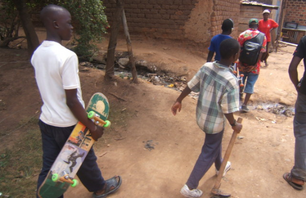 Skatepark in Uganda