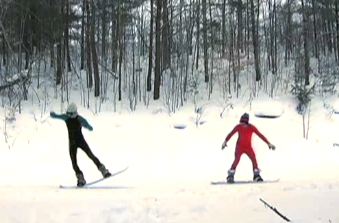 Cross Country Snowboarding