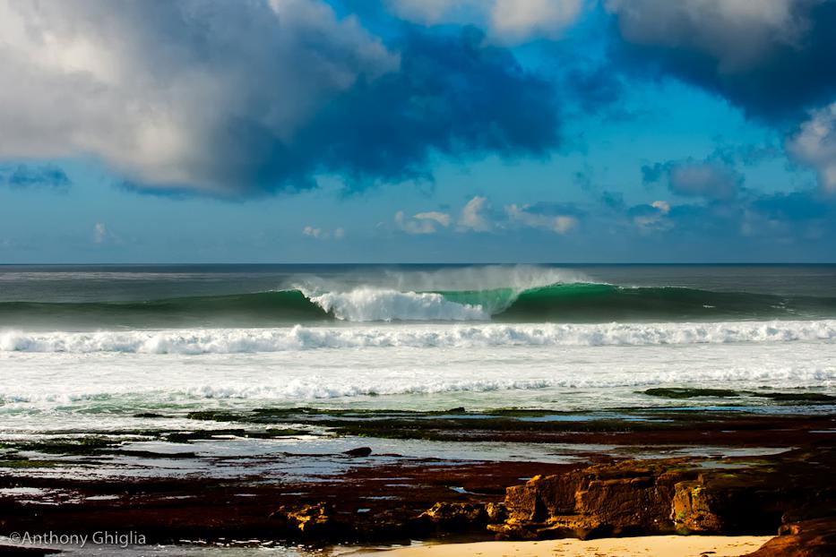 California Winter Surf Lights Up - Part II