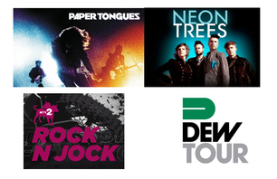 MTV2 Launches Rock N Jock Concert Series with Dew Tour