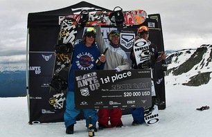 Podium at the 2010 Billabong Ante Up