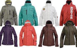 Showcase: Burton Snowboard Jackets