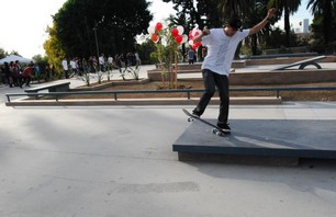 Opening Day at Rob Dyrdek\'s New Boyle Heights Skate Plaza Photo 0004