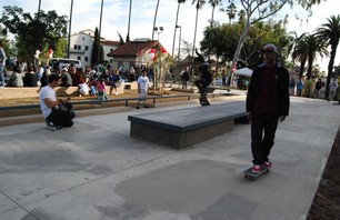 Opening Day at Rob Dyrdek\'s New Boyle Heights Skate Plaza Photo 0012