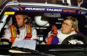 Look at this fucking hipster rally driver.