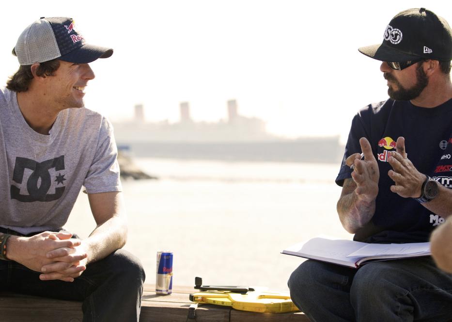 Pastrana\'s Red Bull No Limits Jump Practice