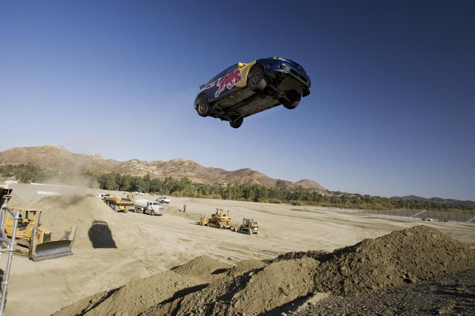 Pastrana\'s Red Bull No Limits Jump Practice