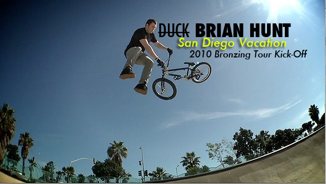 Brian Hunt San Diego Vacation