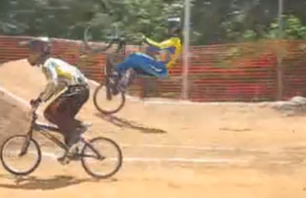 How did he NOT break his neck?