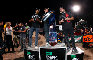 Nyquist, Ellis, Dosch. SLC Dirt Podium.
