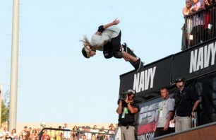 Rob Lorifice X Games 15 Skate Vert Finals