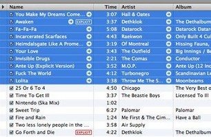 Jim Bauer Top Ten iTunes