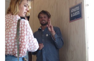 Dane Reynolds with Girlfriend Courtney
