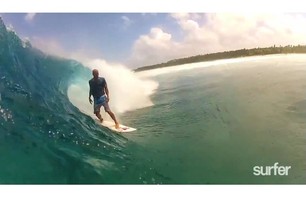 Kelly Slater Surfs Hidden Gem in South Pacific