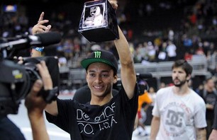 Nyjah Huston Wins Street League in Kansas City