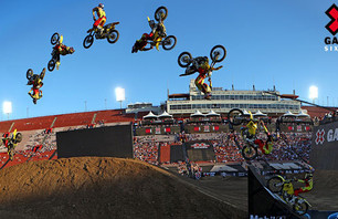 Pastrana Wins Moto X Freestyle