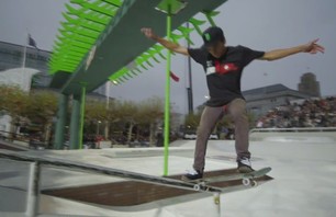 Skate Street Semi-Finals Highlights feat. Chaz Ortiz, Nyjah Huston - Dew Tour San Francisco 2012
