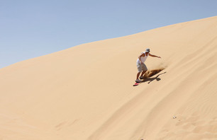Dubai - Day 5 Blog: Sand Dune Snowboarding
