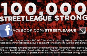 Street League 100,000 Strong Facebook Contest