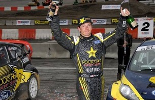 Tanner Foust Podiums at First-Ever Global Rallycross Championship