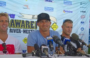 Kelly Slater Back at Drug Aware Pro