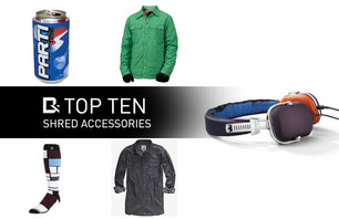 Top 10 - Shred Accessories for Your Kit