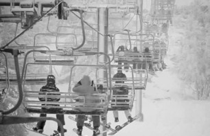 Heavenly Ski Resort Hit With Heavy Snow Fall