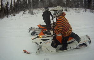 BNQT MUST WATCH: Sled Rider Survives Horrific Crash