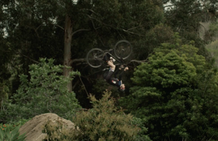 Mike Montgomery Backflips on a Road Bike on Dirt