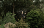 Mike Montgomery Backflips on a Road Bike on Dirt