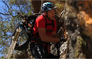 Chris Akrigg Taking on Some Super Technical Trails After Suffering a Shattered Leg