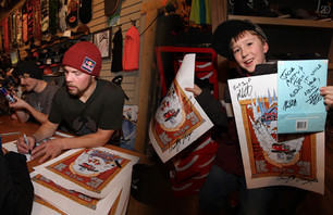 Red Bull Supernatural - Tribute Boardshop Signing [Video]