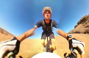 360-Degree Interactive MTB Video of Slickrock
