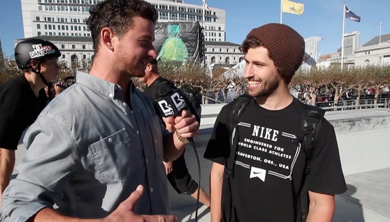 Big Daddy and Garrett Reynolds - San Fran Dew Tour 2012