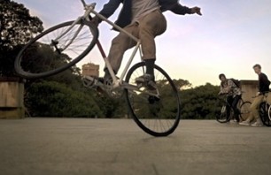 Slow Mo Fixed Gear that Makes You go Whoah