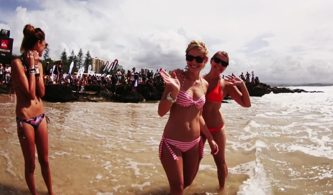 ENJOY THE CHICKS - Quiksilver Pro Gold Coast 2013