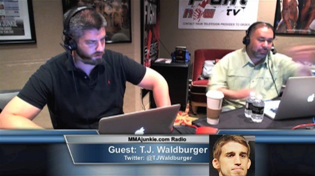 T.J. Waldburger on MMAjunkie.com Radio 6/20/12