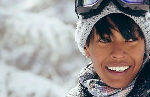 Snowboarding Supermodel Amira Ahmed Gallery