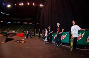 Skate Park Prelims at the Toyota Challenge Dew Tour in Salt Lake City