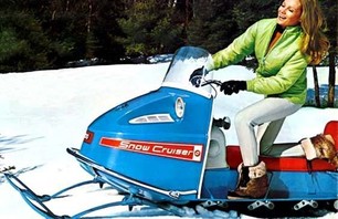 70s Starlets on Snowmobiles Gallery