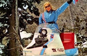 70s Starlets on Snowmobiles Gallery