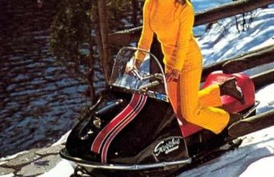 70s Starlets on Snowmobiles Gallery