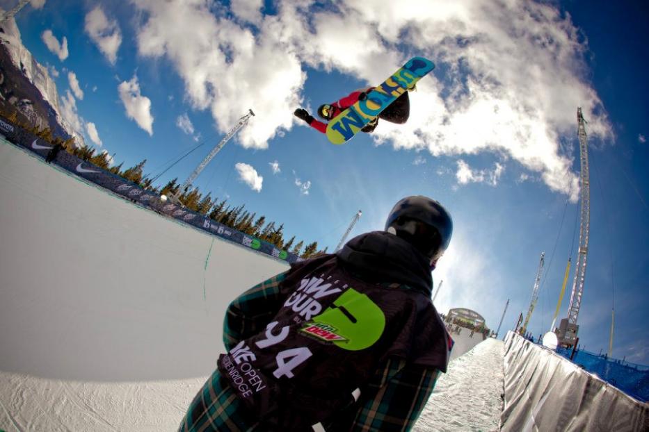 Dew Tour Pipe Practice Gallery