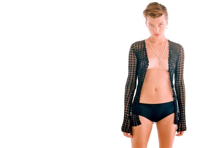 Mila Jovovich Loves the Beach Bikini Album