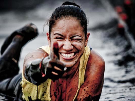 24 Photos of Sexy Spartan Women Playing in the Mud (w/video)