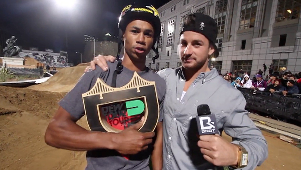 Big Daddy and TJ Ellis - BMX Dirt Final