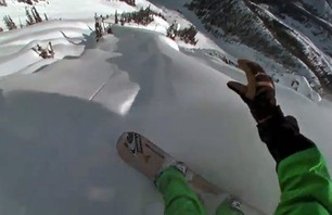 Jeremy Jones POV Pow Line Will Make You Drool