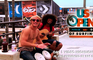 US Open of Surf 2010 Highlights - Day 1