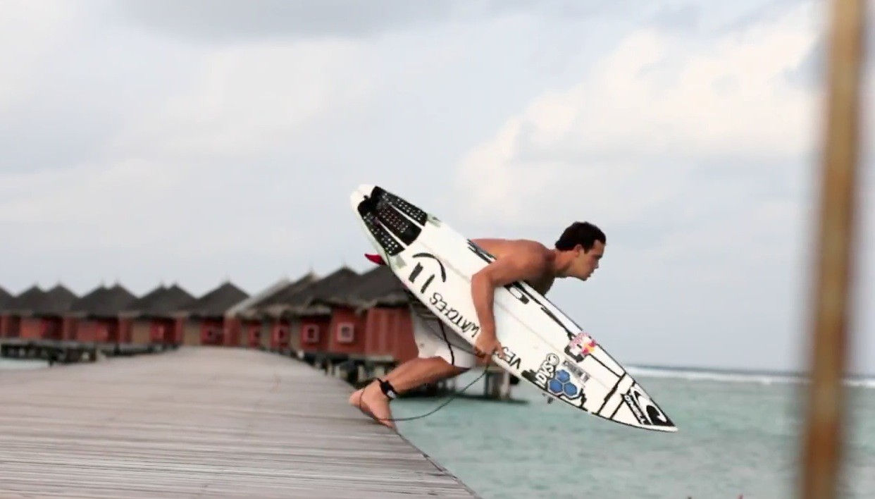 Jordy Smith surfing in Maldives - Bending Colours - Webisode 3